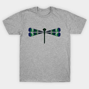 Dragonfly - Geometric Abstract T-Shirt